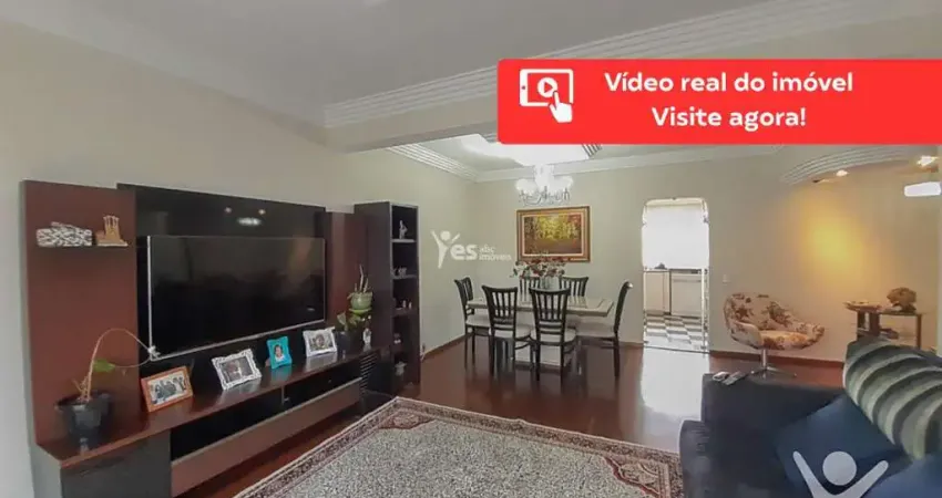 Apartamento de 150m², com planejados e condomínio, 04 dormitórios sendo 01 suíte e 02 vagas de garagem - centro, santo andré