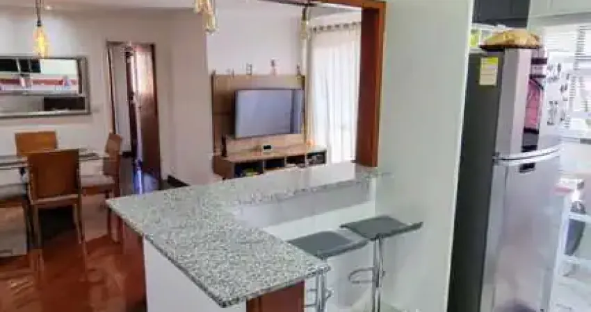 Apartamento de 75m² com 3 dormitórios à venda na vila valparaíso.