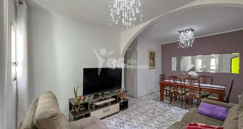 Sobrado com 164m², 03 dormitórios e 02 vagas de garagem, na vila guiomar, santo andré