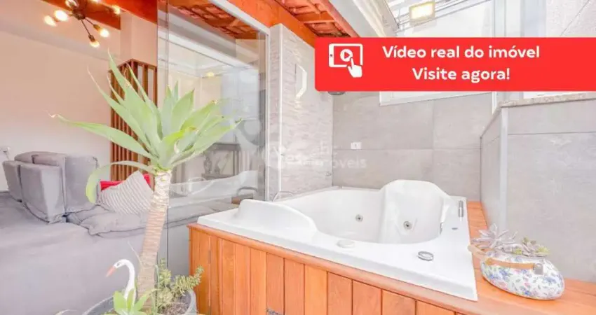 Cobertura com 2 dormitórios, 1 suíte, closet e planejados no bairro vila metalurgica santo andré.