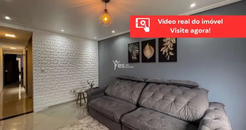 Sobrado com 03 dormitórios, 02 vagas, planejados e um excelente acabamento, localizado na parque joão ramalho em santo andré.