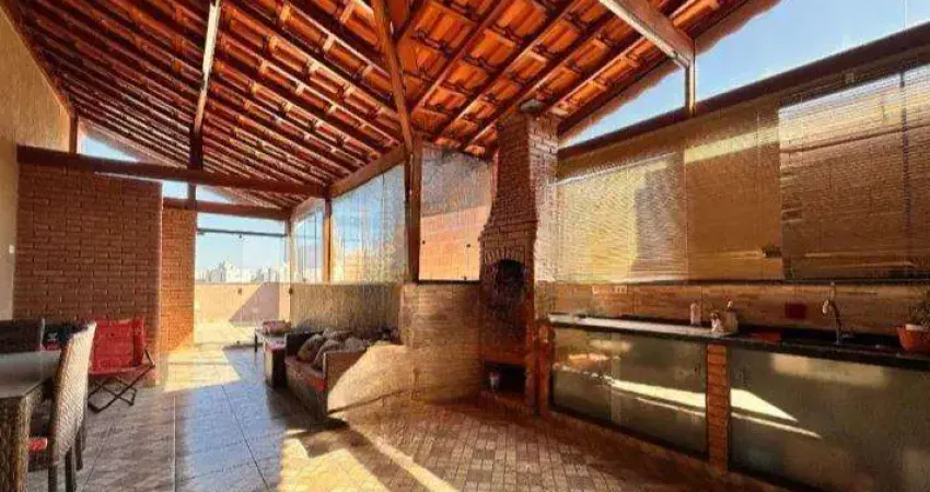 Cobertura à venda em utinga, santo andré - churrasqueira e lavanderia