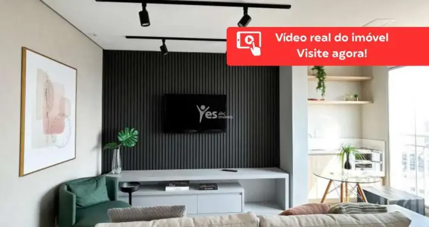 Apartamento de 53m² decorado à venda no casa branca, santo andré