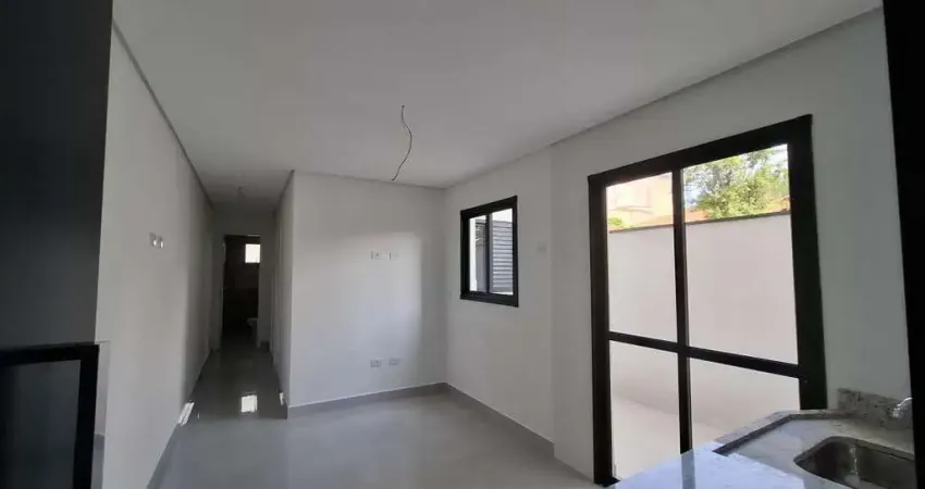Apartamento garden elevador 2 quartos 1 vaga localizado no bairro campestre em santo andré