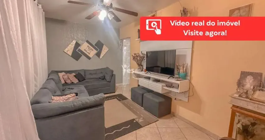 Casa de vila à venda com 02 quartos e 02 vagas de garagem, jardim utinga, santo andré - sp.