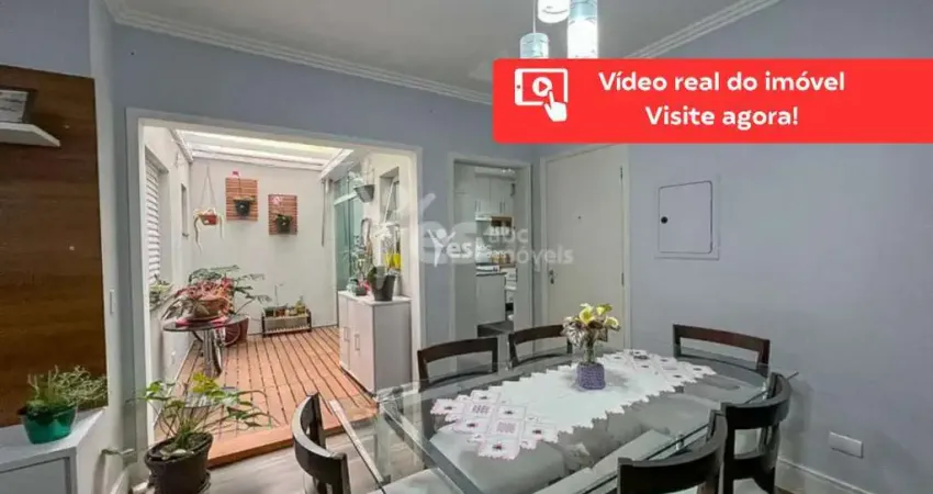 Apartamento 3 dormitórios com planejados e 1 vaga na vila valparaíso, santo andré