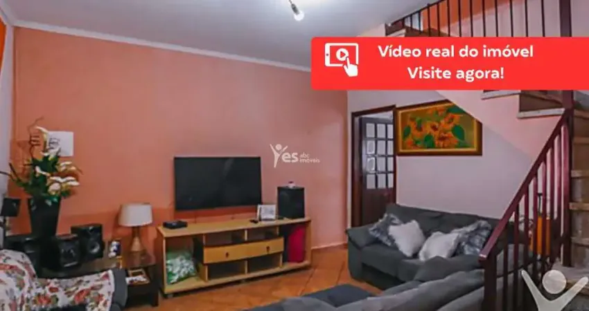 Sobrado de 118m², 02 dormitórios e 02 vagas de garagem – vila scarpelli, santo andré.