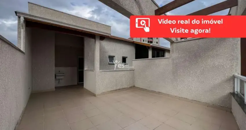 Cobertura, 2 dormitórios, suíte, 1 vg, bairro vila assunção, santo andré/sp.