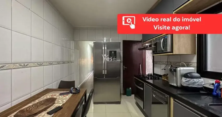 Apartamento 03 dormitórios, 02 vagas e quintal localizado na vila pires em santo andré.