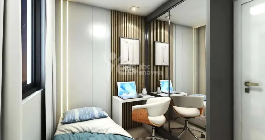 Apartamento garden em construção à venda na vila alzira, santo andré.