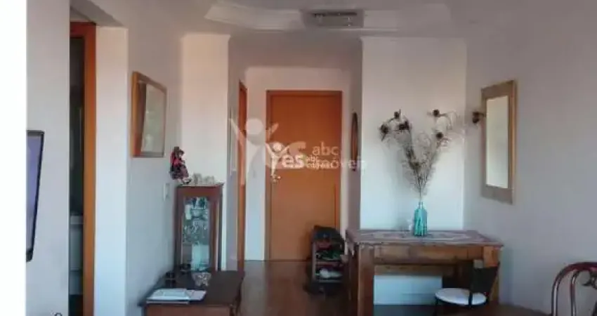 Apartamento com 2 dormitórios, sala com varanda no casa branca, santo andré/sp.