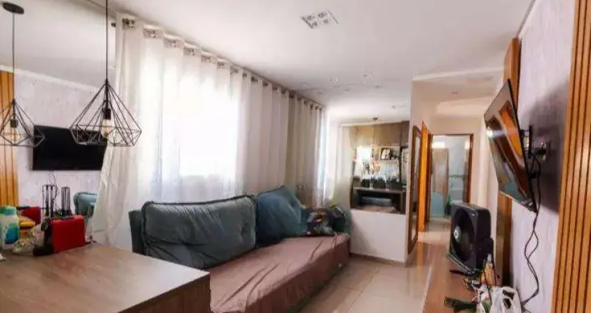 Imóvel com churrasqueira e lavanderia em vila camilópolis, santo andré - apartamento baixo condomínio à venda