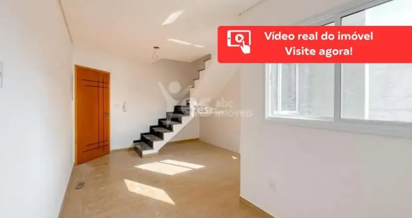 Oportunidade! cobertura lançamento, 2 dormitórios, suíte, 1 vg, santo andré/sp