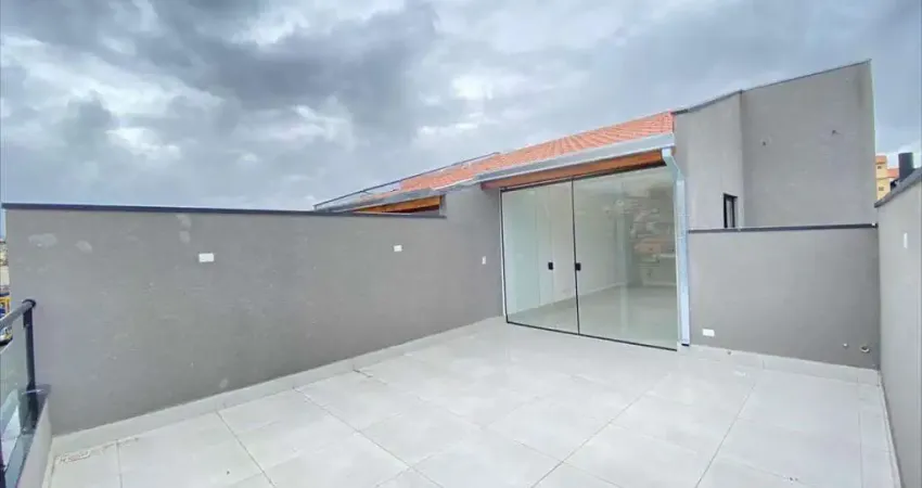 Linda cobertura com elevador em jardim santo alberto, santo andré