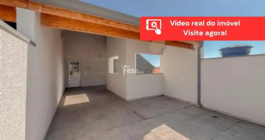 Cobertura nova, 2 quartos, suíte, bairro parque novo oratório, santo andré/sp.