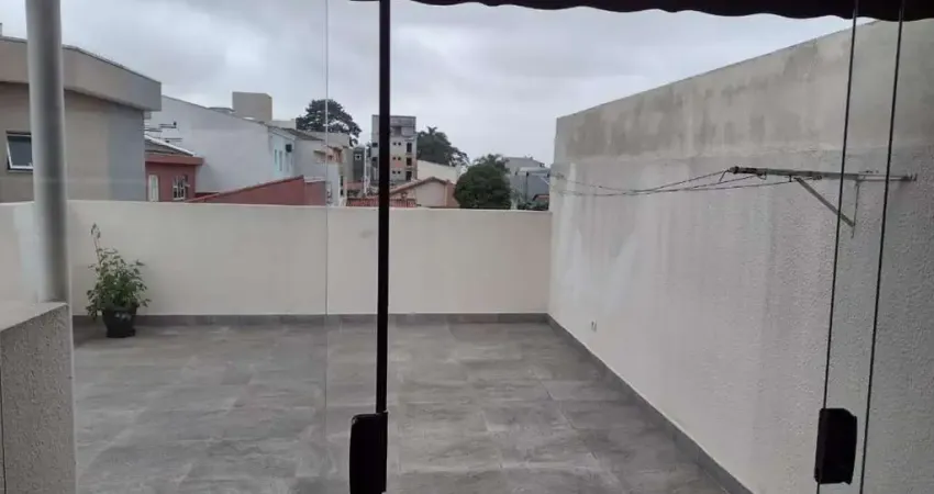 Cobertura 2 quartos , churrasqueira e quintal à venda em santo andré, parque das nações