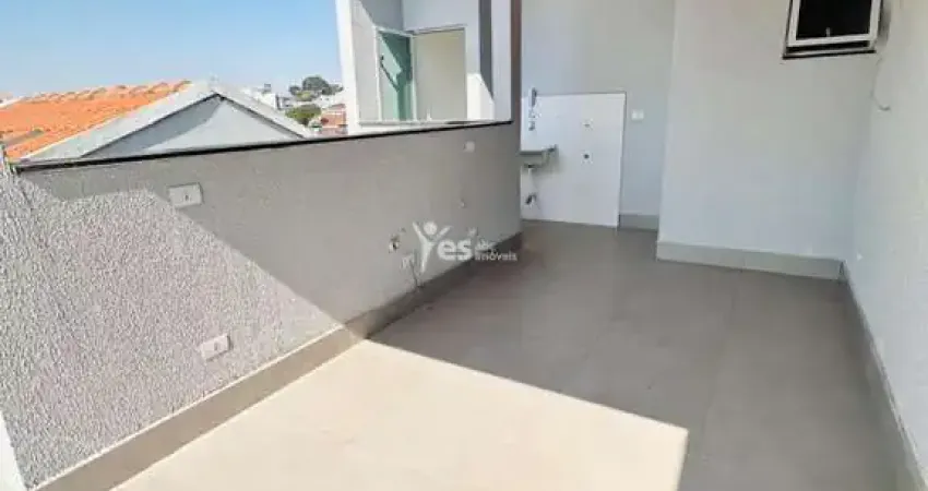 Cobertura à venda com 112m², 2 dormitórios, sendo 1 suíte e com 2 vagas de garagem - vila humaitá em santo andré