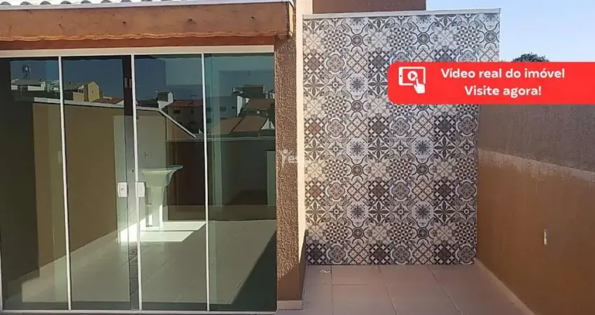 Cobertura fundos com 02 quartos e 01 vaga de garagem na vila camilópolis, santo andré - sp