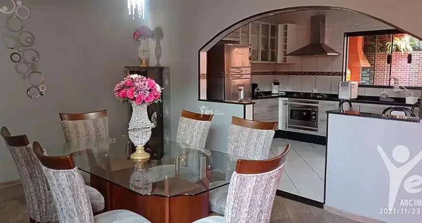 Casa com 3 quartos à venda na Rua Bougival, 238, Vila Tibiriçá, Santo André