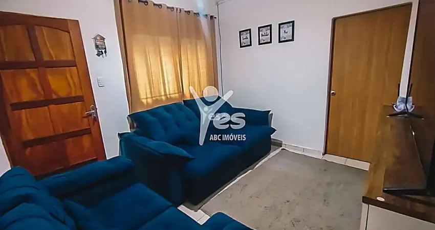 Sobrado à venda de 86m² com 2 dormitórios, área externa. no jardim irene