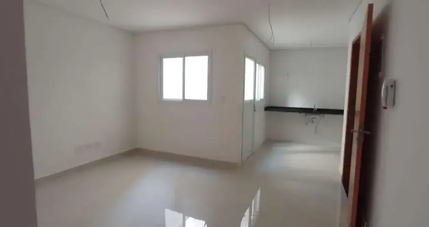 Apartamento à venda com 2 quartos sendo 1 suite e com elevador 50m² na vila pires em santo andré