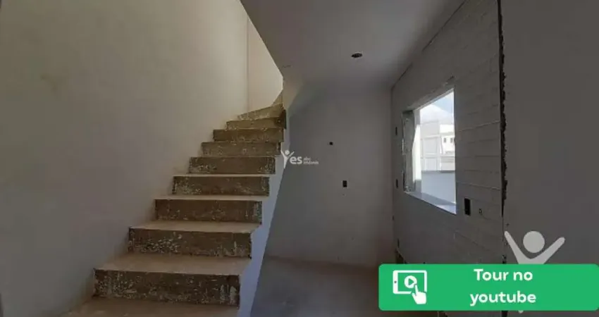 Cobertura sem condomínio,2 quartos e 1 vaga na vila guiomar,santo andré - sp