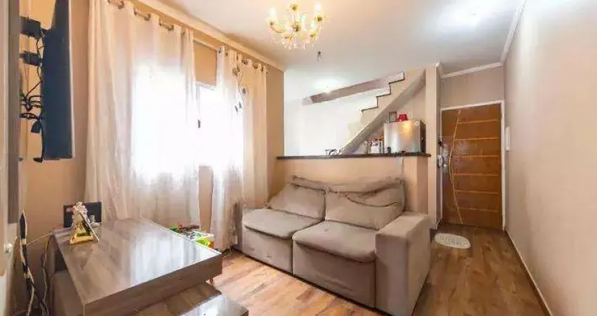 Cobertura sem condomínio, 02 dormitórios, 01 vaga, no bairro vila tibiriçá santo andré.