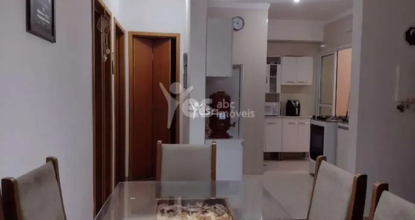 Apartamento à venda de 62m² com 2 dormitórios na vila progresso em santo andré