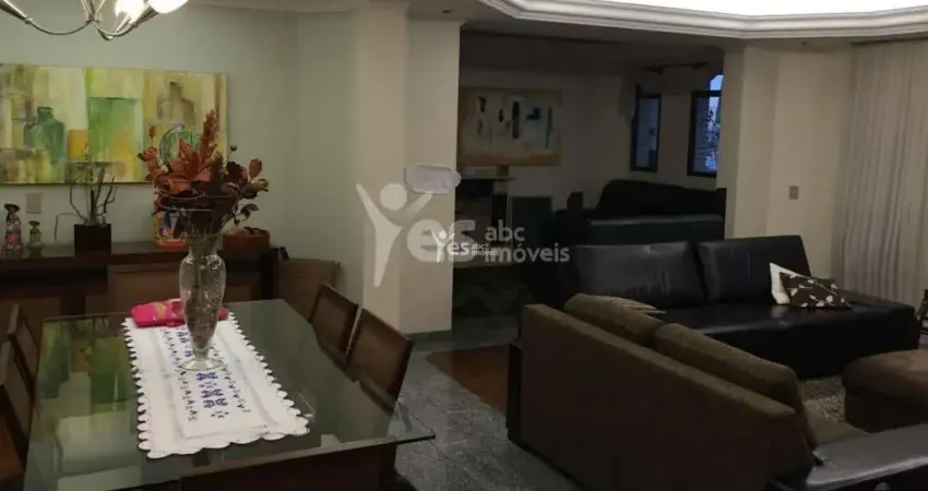 Apartamento com 04 dormitórios e varanda com lazer completo, 05 vagas . vila bastos, santo andré