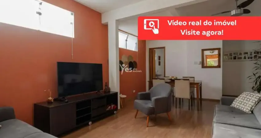 Sobrado para venda, com 100m², 2 quartos sendo 1 suíte e 2 vagas de garagem - vila assunção em santo andré