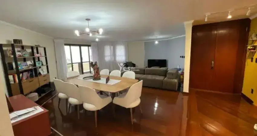 Apartamento semi mobiliado a venda com 200m², sendo 4 dormitórios, 2 suítes - 5 banheiros e 4 vagas de garagem na vila assunção - andré/sp