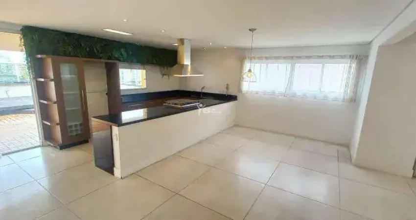 Cobertura a venda com 250m² - semi mobiliada -bairro jardim - santo andré - sp