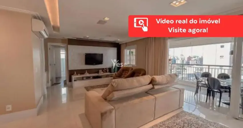 Apartamento á venda com 147 m², no centro,  com 3 dormitórios sendo 3 suíte, 5 banheiros e 2 vagas de garagem.