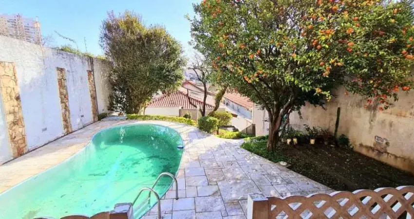 Excelente sobrado em santo andré, campestre - 326m² - churrasqueira e piscina - imperdível!