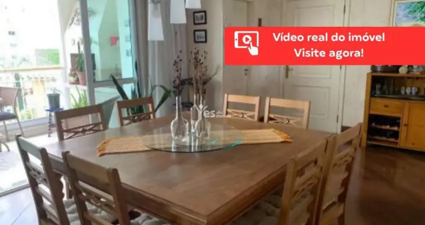 Apartamento alto padrão em condomínio, 03 dormitórios sendo 03 suítes, sacada gourmet, 03 vagas, campestre, santo andré.