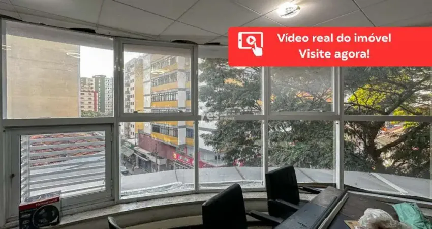 Sala comercial para alugar na Rua Doutor Albuquerque Lins, 30, Centro, Santo André