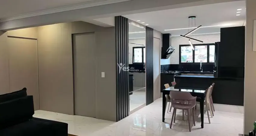 Apartamento mobiliado à venda em santo andré, vila bastos - 157m²