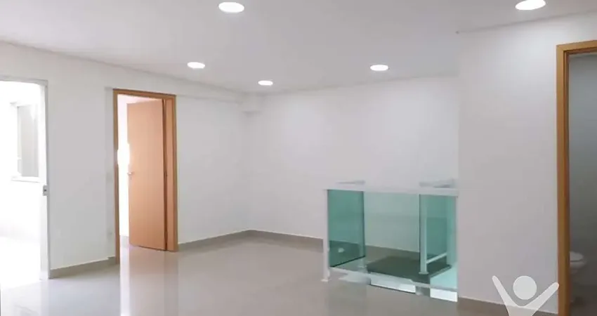 Apartamento duplex com 03 dormitórios sendo 03 suites e 02 vagas de garagem - jardim, santo andré