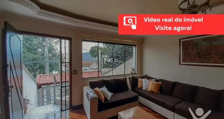 Sobrado de 270m² distribuidos em 03 dormitórios sendo 01 suíte e 04 vagas de garagem - vila pinheirinho, santo andré - sp