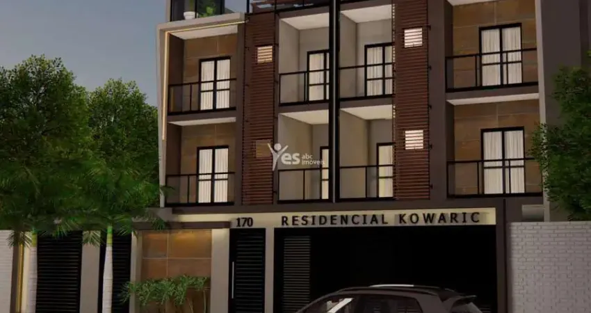 Lançamento!! cobertura à venda com 3 dorms, sendo 1 suíte com elevador - jardim bela vista