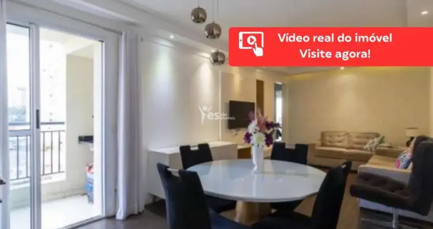 Imóvel semi mobiliado a venda com varanda gourmet e móveis planejados no bairro campestre -  santo andré