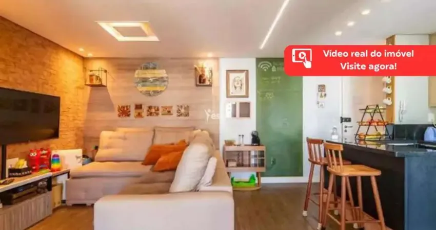 Apartamento planejado com 3 dormitórios na vila valparaíso