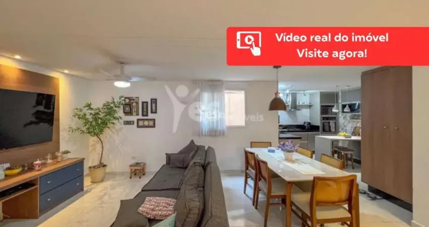 Cobertura com 03 dormitórios, 02 vagas e espaço gourmet, localizado bairro parque bandeirantes/santo andré.