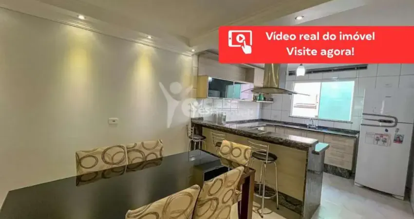 Sobrado com 03 dormitórios e planejados, 03 vagas. vila assunção, santo andré.