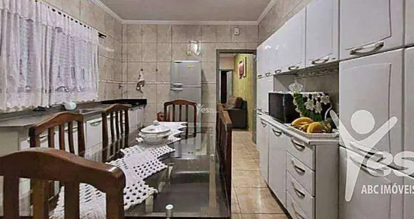 Casa ampla, casa com 02 dormitórios e 02 vagas de garagem - vila pires, santo andré.