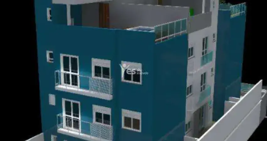 Cobertura moderna com à venda no bairro paraíso – 88m² e obra em andamento