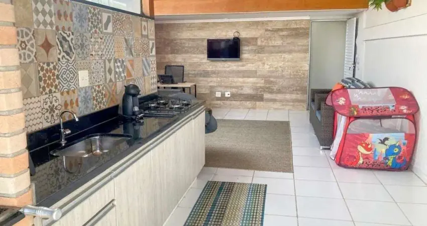 Cobertura horizontal para venda  no bairro vila valparaíso em santo andré