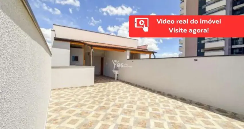 Cobertura de baixo condomínio com elevador, a poucos metros do centro de santo andré, sp.