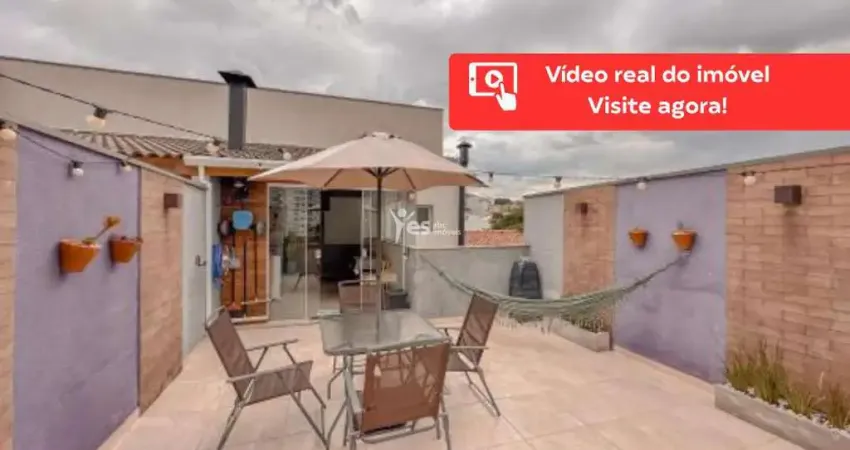 Cobertura 2 dormitórios 2 vagas e cozinha gourmet à venda em santo andré, parque novo oratório