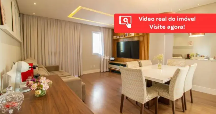 Apartamento semimobiliado à venda em santo andré, vila humaitá